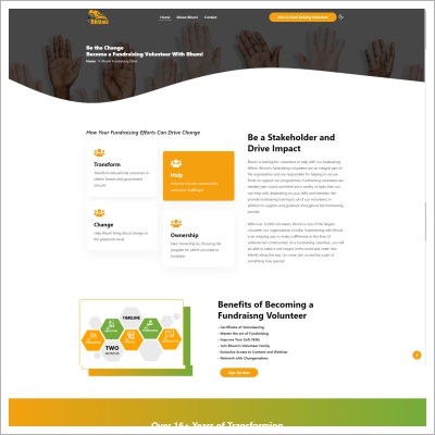 Landing Page